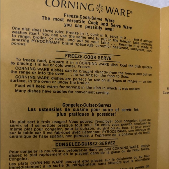 Vintage corningware dish with warming serving tray - Picture 6 of 7